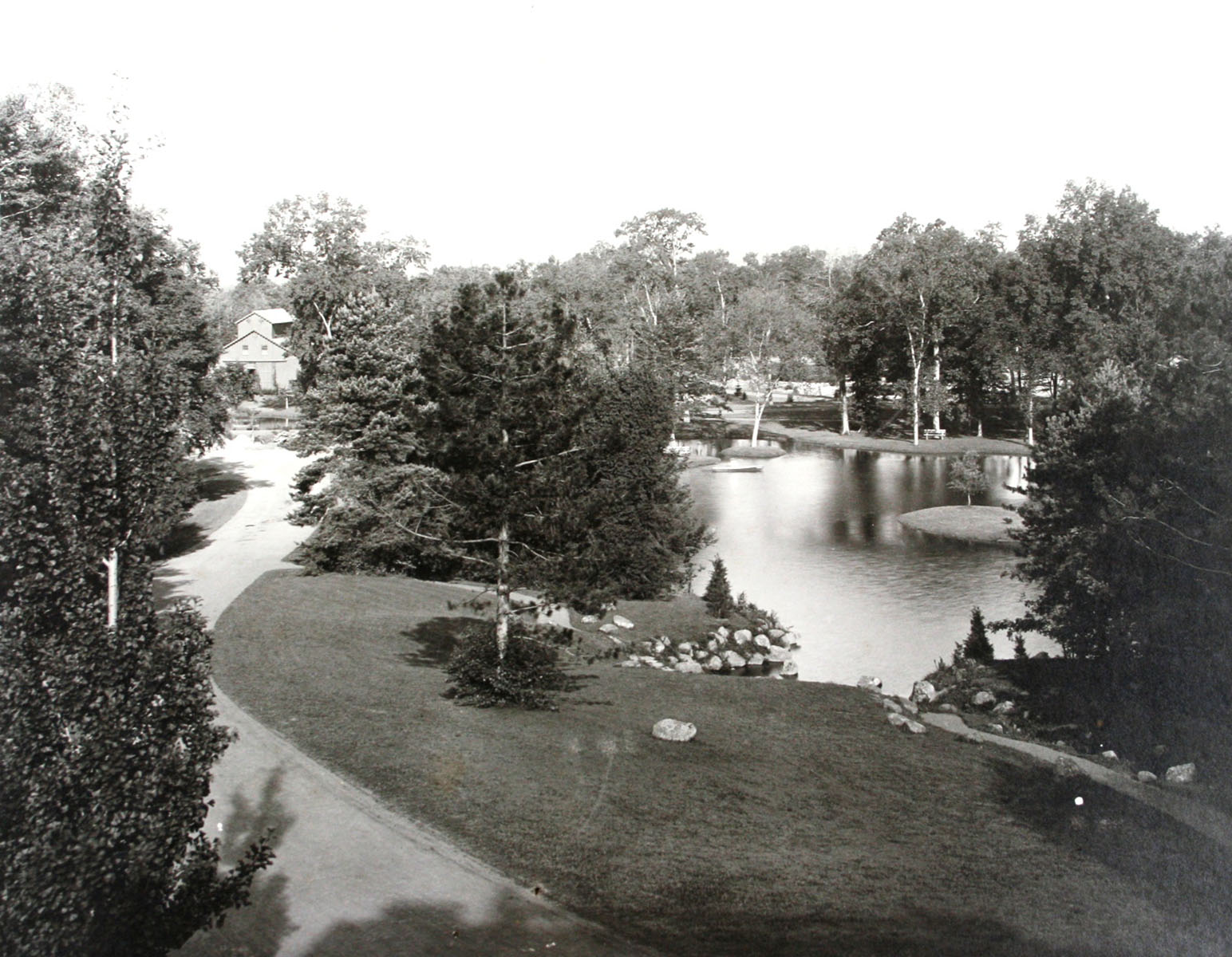 Elizabeth park csl photo view of pond pre 1914