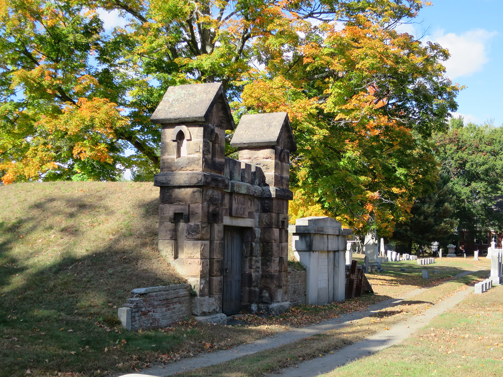 Bridge street cemetery 2 wright tombs